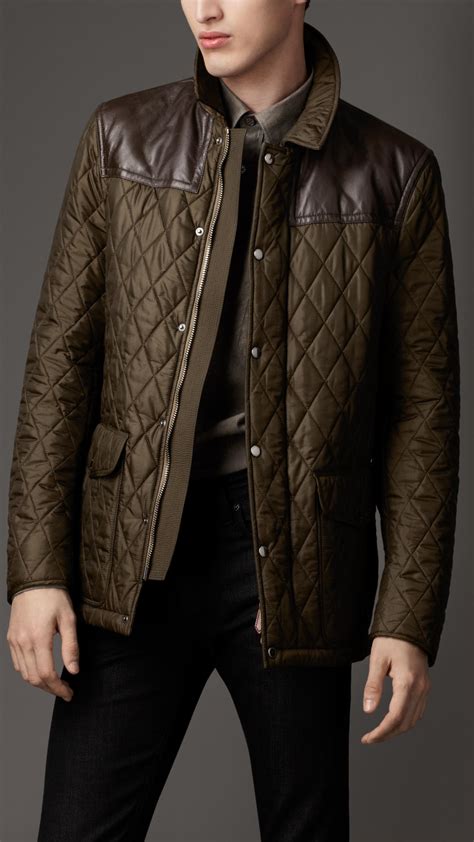 burberry winter coat men's